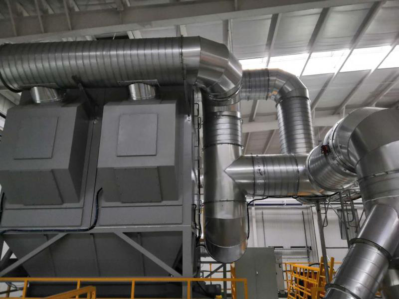 江鈴集團電焊車間除塵項目