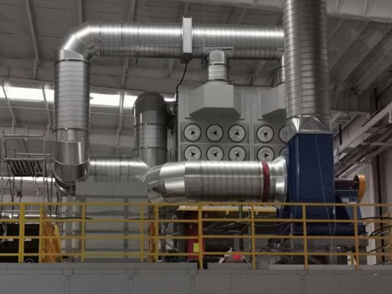 江鈴集團電焊車間除塵項目