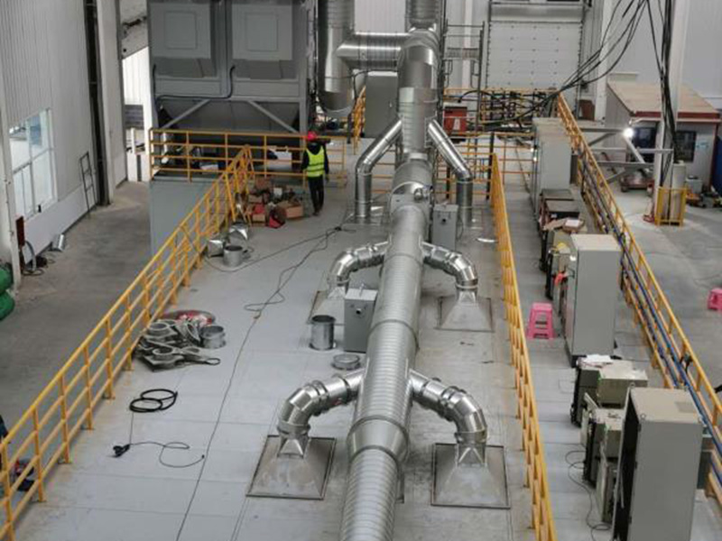 江鈴集團（tuán）電焊（hàn）車間除塵項目