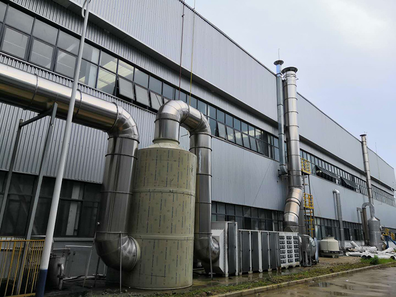 汽車配件製造廠廢氣處理工程（chéng）